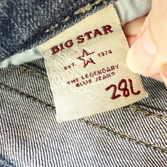Big Star Nico Low Rise Straight Leg Jeans Women's 28L - Picture 12 of 14